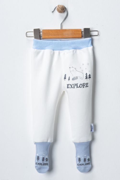 040-EXPLORE �ORAPLI PANTOLON EKRU MAV�